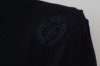 Thumbnail for Black Virgin Wool Crewneck Pullover  Sweater