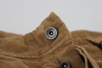 Thumbnail for Chic Brown Corduroy Cargo Pants