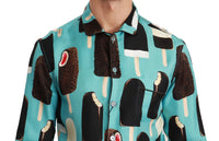 Thumbnail for Exclusive Silk Blend Ice-Cream Print Shirt