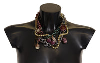 Thumbnail for Sicilian Elegance Gold-Tone Statement Necklace