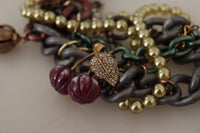 Thumbnail for Sicilian Elegance Gold-Tone Statement Necklace