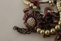 Thumbnail for Sicilian Elegance Gold-Tone Statement Necklace