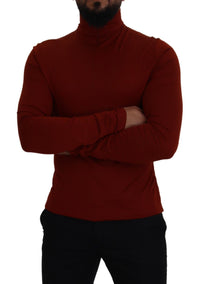 Thumbnail for Elegant Maroon Collar Zip Sweater