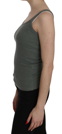 Thumbnail for Chic Green Spaghetti Strap Casual Tank Top
