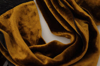 Thumbnail for Brown Mens Shawl Warm Neck Wrap Fringe Silk Scarf