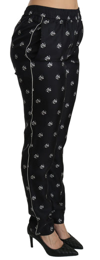 Thumbnail for Elegant Mid Waist Skinny Silk Pants