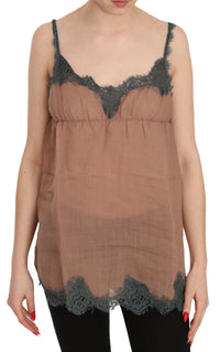 Thumbnail for Elegant Spaghetti Strap Lace Top