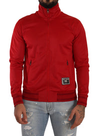 Thumbnail for Stunning Zip Sweater Cardigan in Red