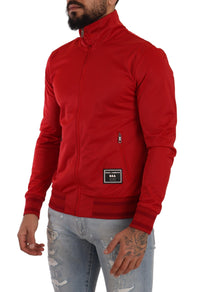 Thumbnail for Stunning Zip Sweater Cardigan in Red