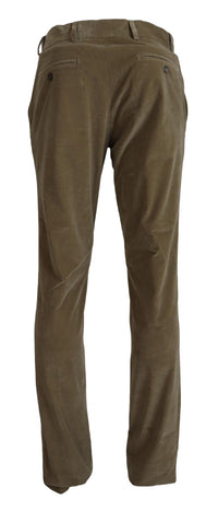 Thumbnail for Elegant Brown Casual Pants