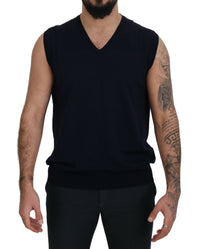 Thumbnail for Sleek Black V-Neck Sleeveless Tank