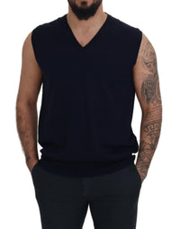 Thumbnail for Sleek Black V-Neck Sleeveless Tank