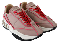 Thumbnail for Ballet Pink Chic Padded Sneakers