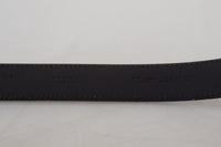 Thumbnail for Elegant Italian Leather Belt with Metal Buckle