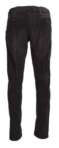 Thumbnail for Elegant Corduroy Brown Pants