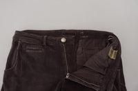 Thumbnail for Elegant Corduroy Brown Pants