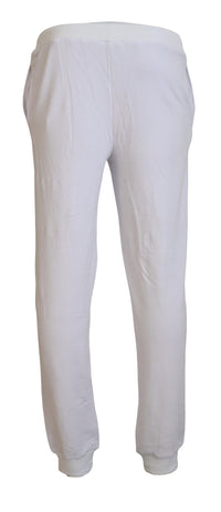 Thumbnail for Chic White Jogger Pants - Casual Elegance