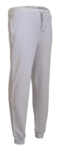 Thumbnail for Chic White Jogger Pants - Casual Elegance