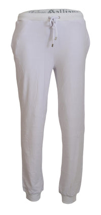 Thumbnail for Chic White Jogger Pants - Casual Elegance