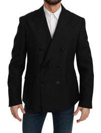Thumbnail for Elegant Black Slim Fit Formal Blazer