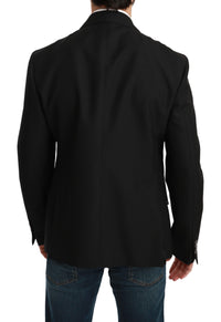 Thumbnail for Elegant Black Slim Fit Formal Blazer