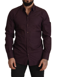 Thumbnail for Regal Purple Slim Fit Dress Shirt