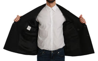 Thumbnail for Elegant Black Slim Fit Formal Blazer