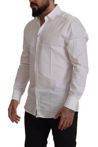Thumbnail for Elegant White Cotton Dress Shirt