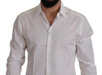 Thumbnail for Elegant White Cotton Dress Shirt