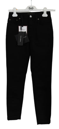 Thumbnail for Chic Black Low Waist Skinny Jeans