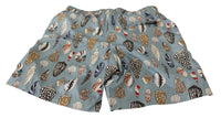 Thumbnail for Elegant Seashell Print Swim Trunks