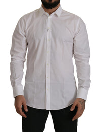 Thumbnail for Elegant Slim Fit White Martini Dress Shirt