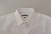 Thumbnail for Elegant Slim Fit White Martini Dress Shirt