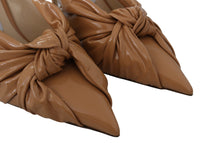 Thumbnail for Elegant Pointed Toe Leather Pumps