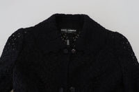 Thumbnail for Classic Button Down Knitted Long Jacket