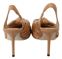Thumbnail for Elegant Pointed Toe Leather Pumps