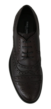 Thumbnail for Elegant Mens Leather Derby Dress Shoes