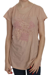 Thumbnail for Elegant Cream Lace Round Neck Blouse