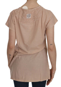 Thumbnail for Elegant Cream Lace Round Neck Blouse