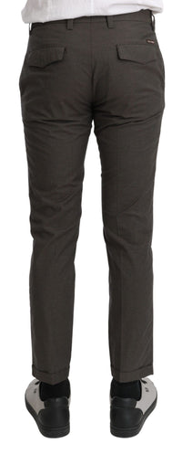 Thumbnail for Elegant Brown Casual Pants