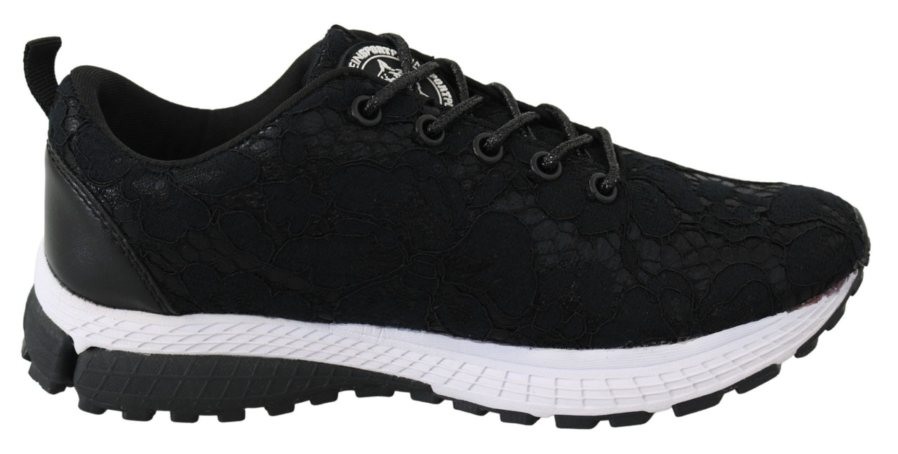 Elegant Black Runner Umi Sneakers