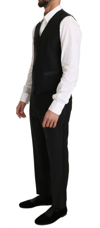 Thumbnail for Sleek Black Slim Fit Formal Vest