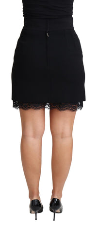 Thumbnail for Elegant High-Waist Lace Mini Skirt