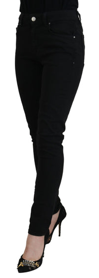 Thumbnail for Elegant Black Denim Pants