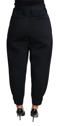 Thumbnail for Elegant High-Waist Cropped Trousers