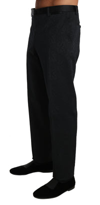 Thumbnail for Floral Brocade Formal Trousers