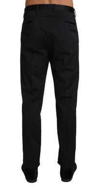 Thumbnail for Floral Brocade Formal Trousers
