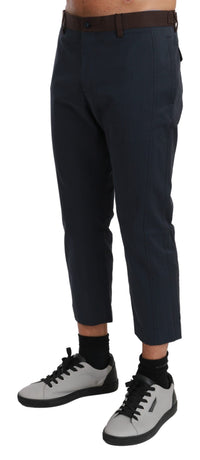 Thumbnail for Chic Cropped Stripe Casual Pants
