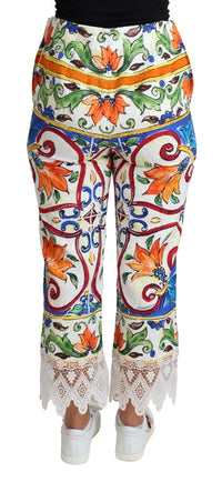 Thumbnail for Majolica High Waist Cropped Trousers