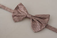 Thumbnail for Elegant Silk Gray Bow Tie - Men's Formalwear